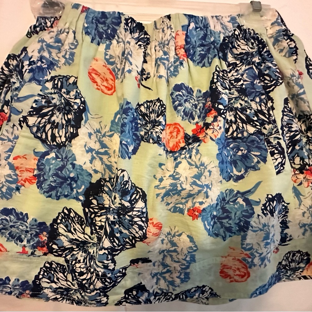 J Crew floral skirt
